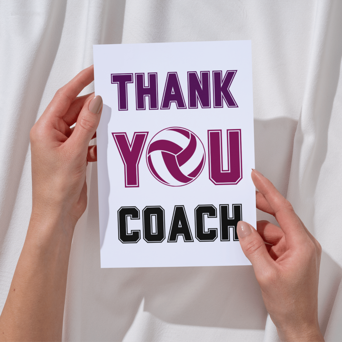 Thank You Coach Card