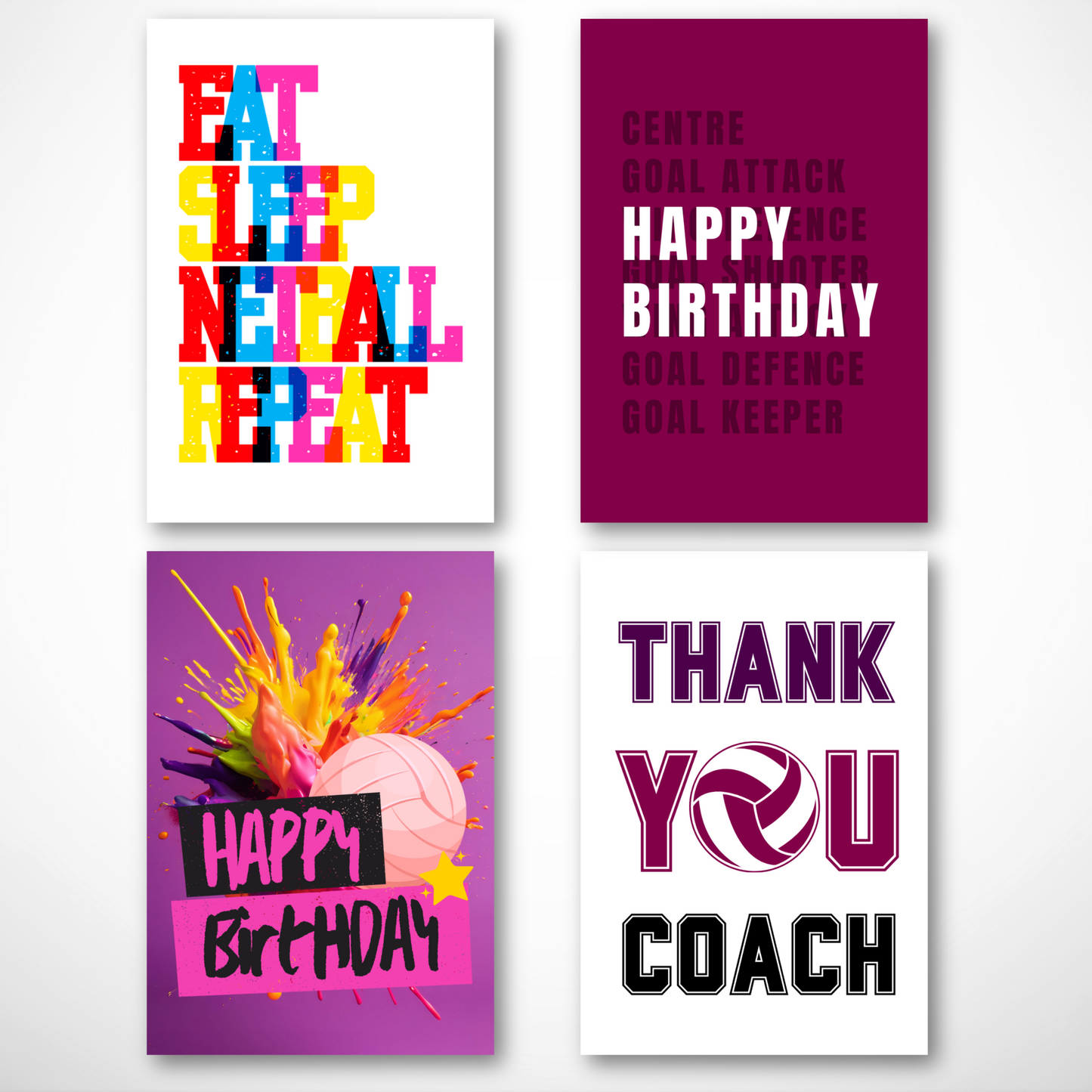 Netball Card Multi-Pack