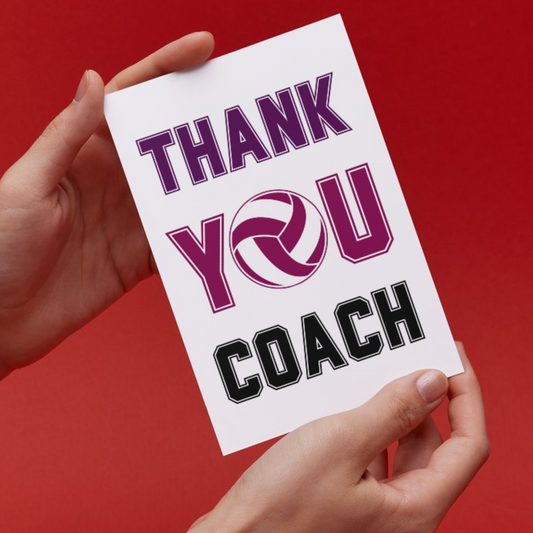 Thank You Coach Card