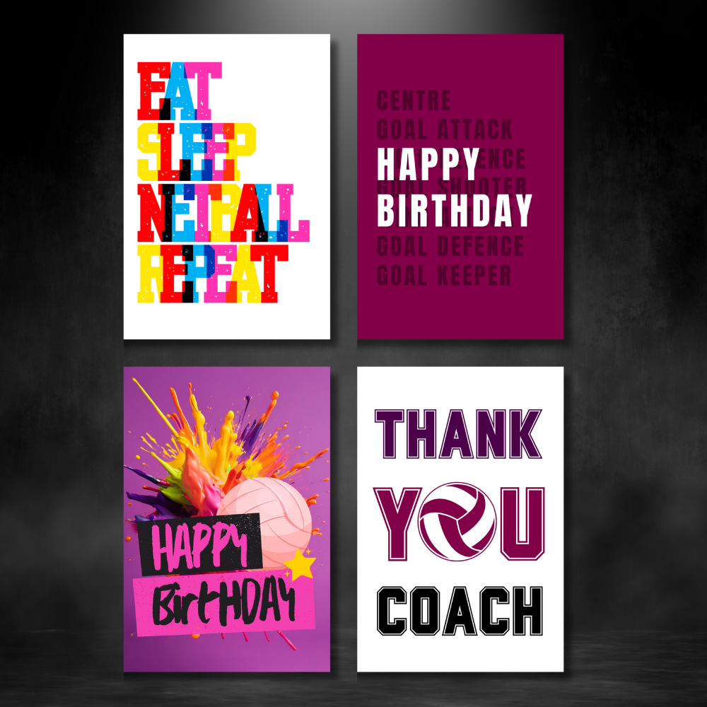 Netball Card Multi-Pack